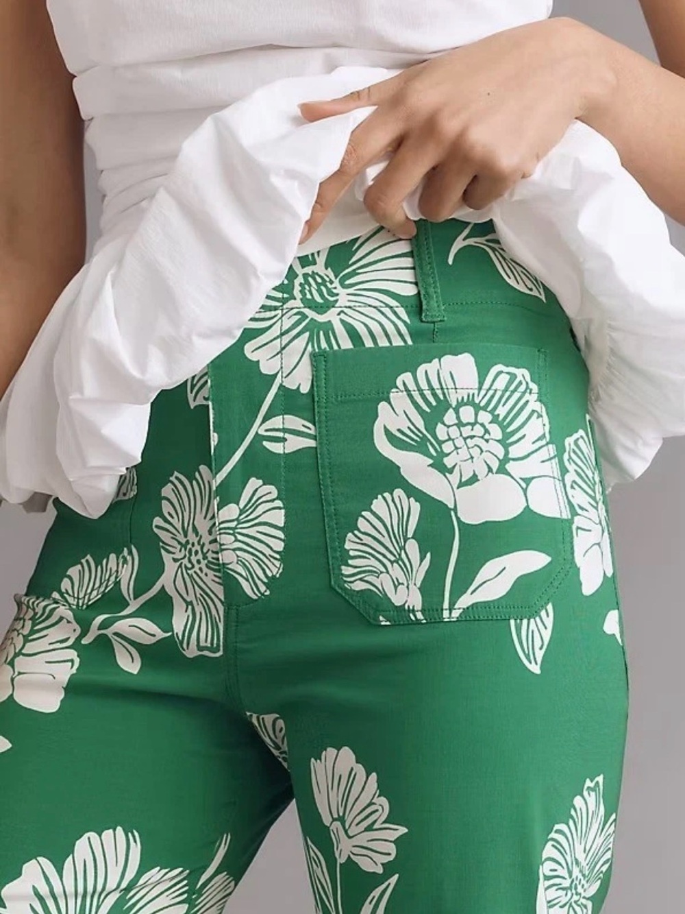 Maeve Colette crop pant size 28 NWT - Picture 2 of 5
